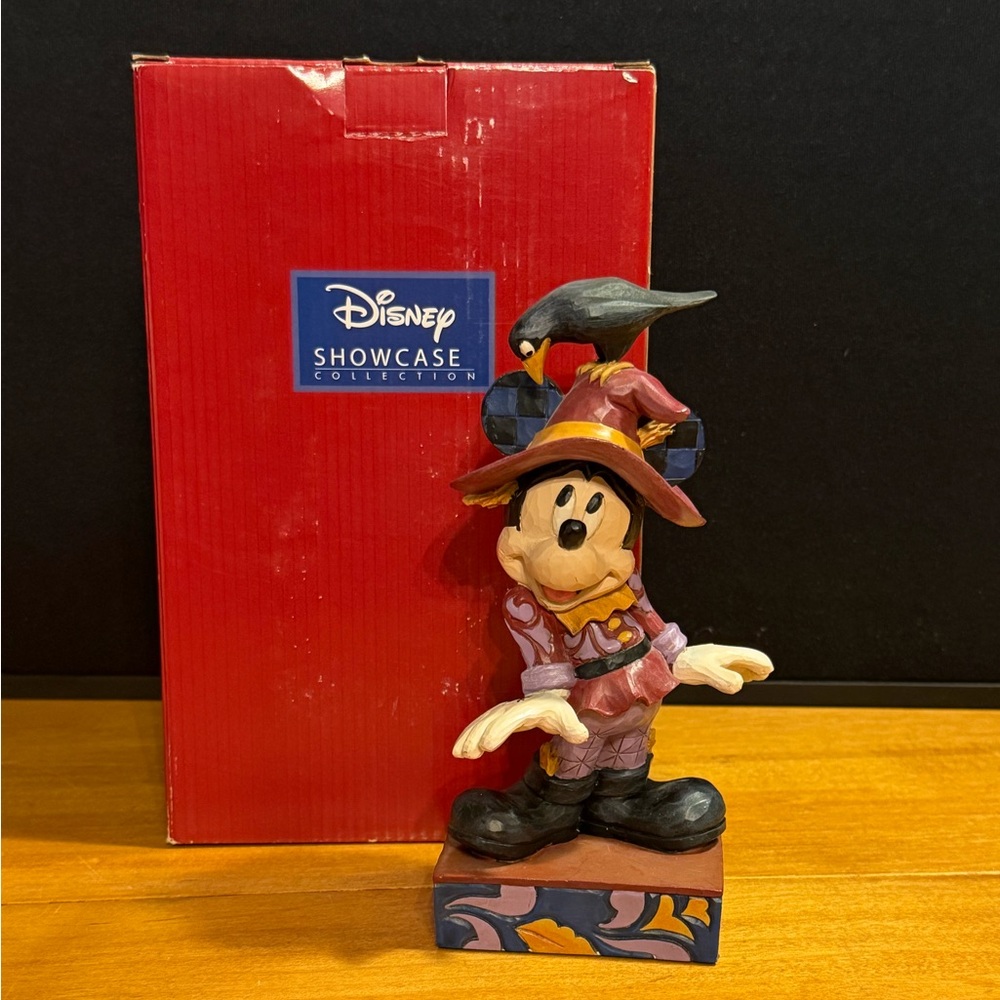 Mickey Mouse Scaredy Crow Jim Shore Figurine 2022